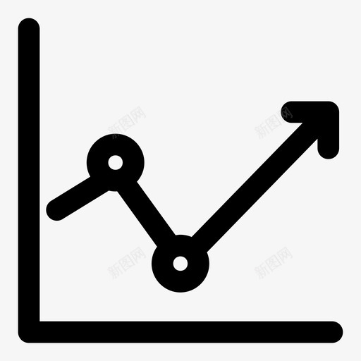 利润增长箭头图表图标svg_新图网 https://ixintu.com 利润增长 图形 图表 箭头 购物电子商务大胆