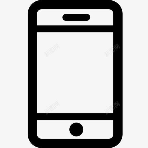 iphoneapple设备图标svg_新图网 https://ixintu.com apple iphone 智能手机 移动设备 设备