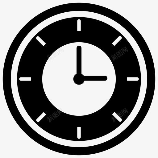 时钟闹钟截止日期图标svg_新图网 https://ixintu.com 截止日期 时钟 时间管理 智能商务设置1 计时 闹钟