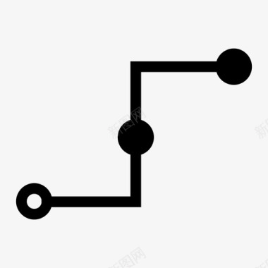 连接点连接联网图标图标