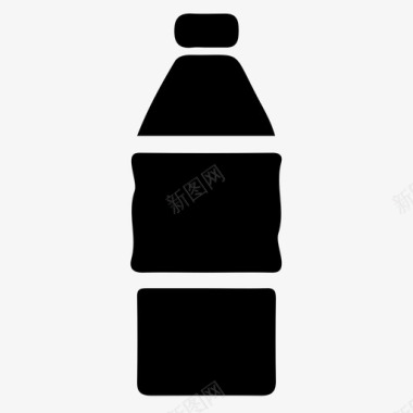瓶子水水瓶图标图标