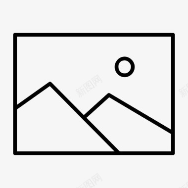 山景图标图标