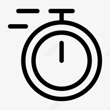 秒表时钟截止日期图标图标