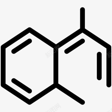 苯化学结构有机结构图标图标