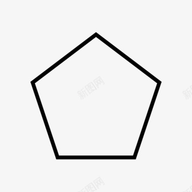 绘制多边形几何体六边形图标图标