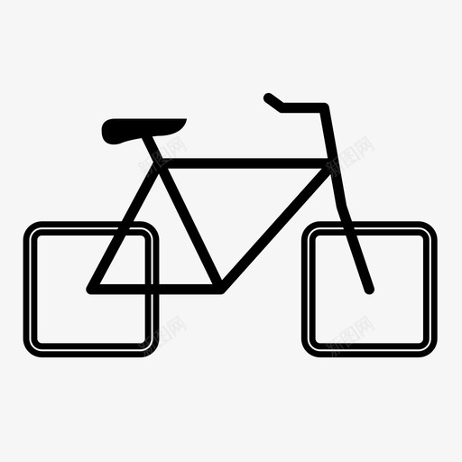 自行车轮胎旅行图标svg_新图网 https://ixintu.com 旅行 自行车 轮胎