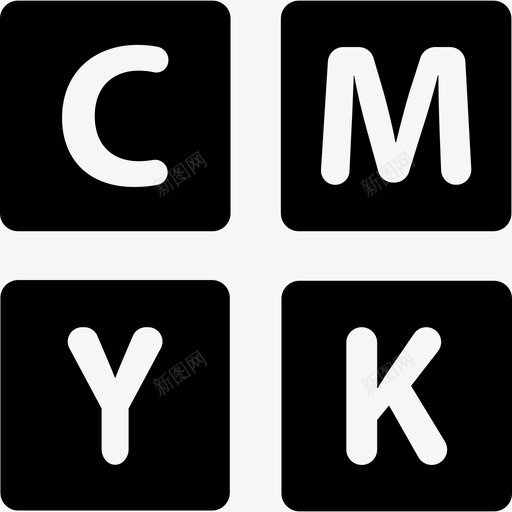 CMYK键界面应用程序界面图标svg_新图网 https://ixintu.com CMYK键 界面 设计应用程序界面