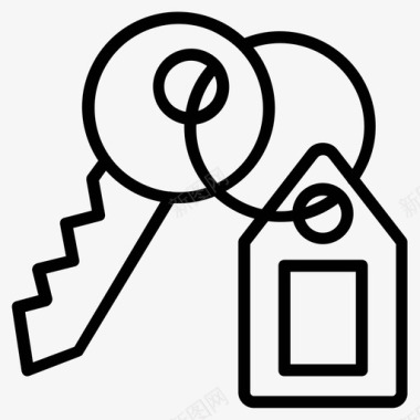 钥匙门钥匙房屋钥匙图标图标