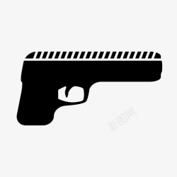 近距离射击声枪枪声射击图标高清图片