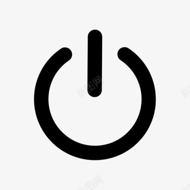 电源注销关闭图标图标