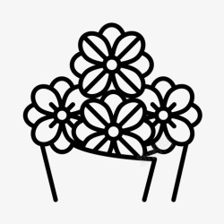 一束束花花束束枣图标高清图片