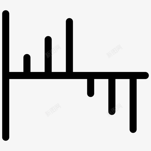 柱状图分析图表轮廓图标svg_新图网 https://ixintu.com 分析 图表轮廓 柱状图