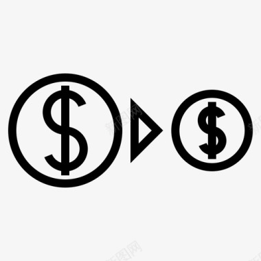 减价折扣商店图标图标