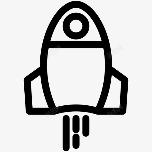火箭美国宇航局太空任务图标svg_新图网 https://ixintu.com 太空任务 火箭 美国宇航局 运输大纲
