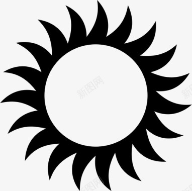 太阳日出图标图标