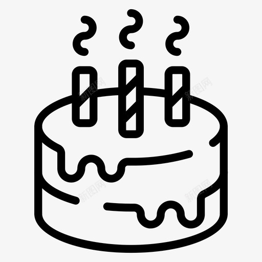 蛋糕生日蛋糕孩子图标svg_新图网 https://ixintu.com 乐趣 孩子 派对 生日快乐 生日蛋糕 蛋糕 食品饮料图标