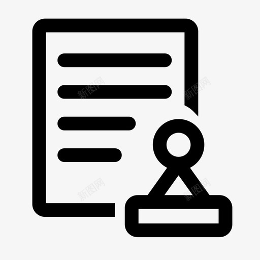 行政审批svg_新图网 https://ixintu.com 行政审批