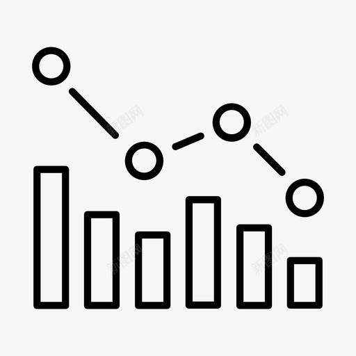 减少图表坏图表图标svg_新图网 https://ixintu.com 下降 减少图表 图表 坏 统计 财务