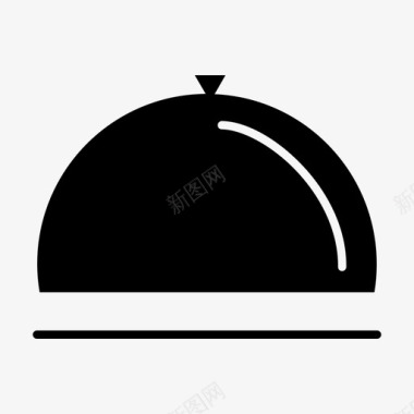 食物晚餐热食图标图标