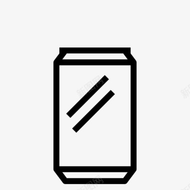 罐头饮料苏打水图标图标