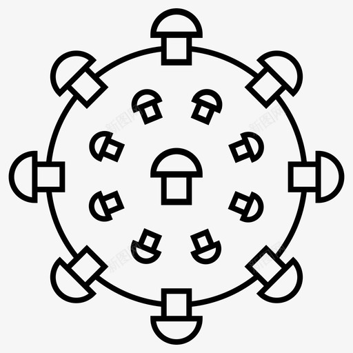 乙型肝炎细菌感染图标svg_新图网 https://ixintu.com 乙型肝炎 感染 病毒 细菌 药物