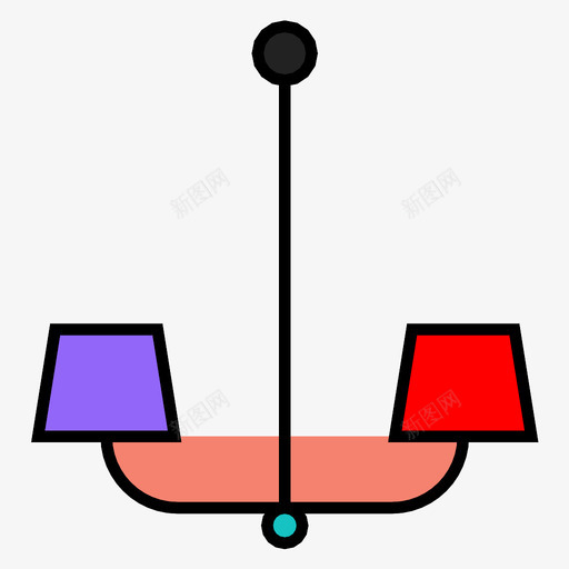 灯电灯家居灯图标svg_新图网 https://ixintu.com 家居灯 灯 电灯