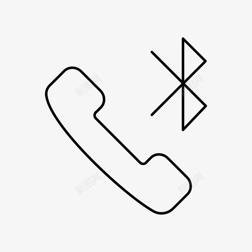 电话耳机图标svg_新图网 https://ixintu.com 电话 耳机