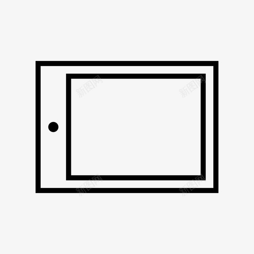 平板电脑设备显示器图标svg_新图网 https://ixintu.com pc平板电脑 平板电脑 显示器 界面 移动设备 设备