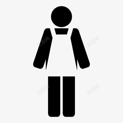 工人勤杂工工作图标svg_新图网 https://ixintu.com 劳工 勤杂工 屠宰场 工人 工作 职员