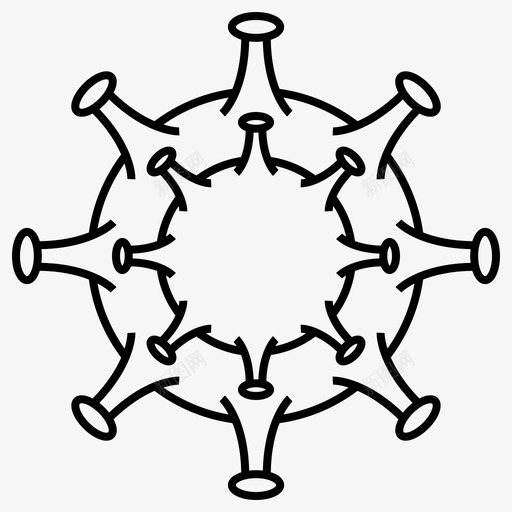 艾滋病毒细菌感染图标svg_新图网 https://ixintu.com 感染 病毒 细菌 艾滋病毒 药物