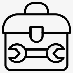 修理包工具箱修理包修理工图标高清图片