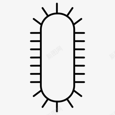 狂犬病细菌感染图标图标