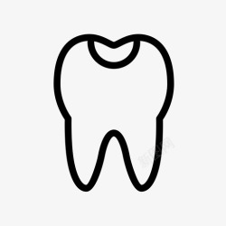 龋齿补牙补牙蛀牙龋齿图标高清图片