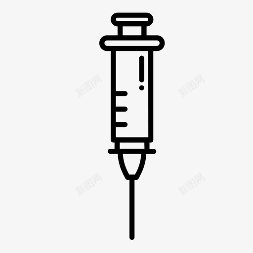 注射器化学设备图标svg_新图网 https://ixintu.com 化学 化学实验室 实验室 注射器 用品 科学 设备