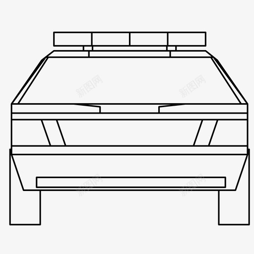 公路巡逻汽车紧急情况图标svg_新图网 https://ixintu.com 保安 公路巡逻 应急包 汽车 紧急情况 警察