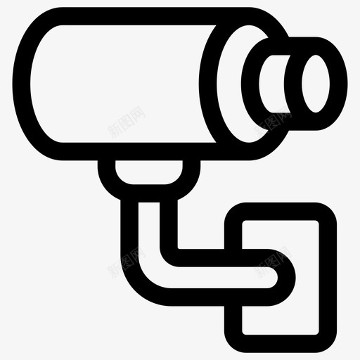 安全摄像头监控摄像头安全线第五卷图标svg_新图网 https://ixintu.com 安全摄像头 安全线第五卷 监控摄像头