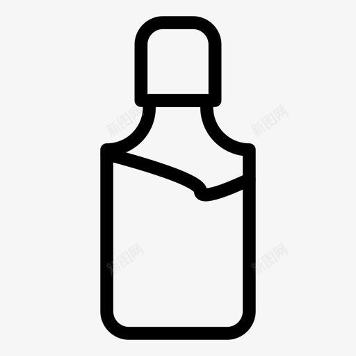 发油商业化妆品图标svg_新图网 https://ixintu.com spa 乳液 化妆品 发油 商业 美容沙龙系列图标