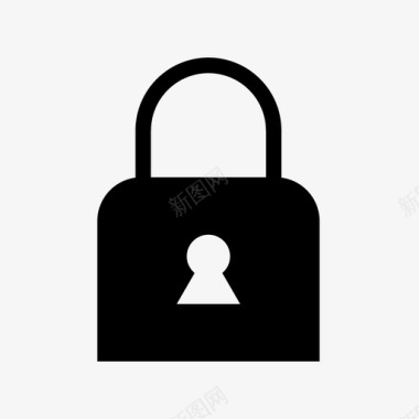 挂锁密码私人图标图标