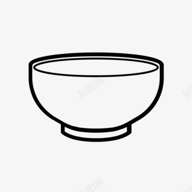 碗厨房饭菜图标图标
