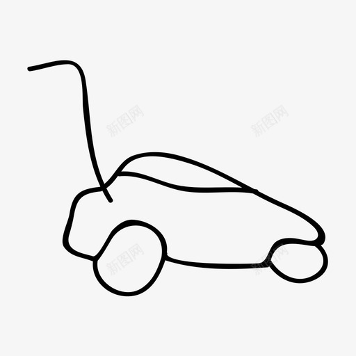 割草机花园图标svg_新图网 https://ixintu.com 割草机 花园