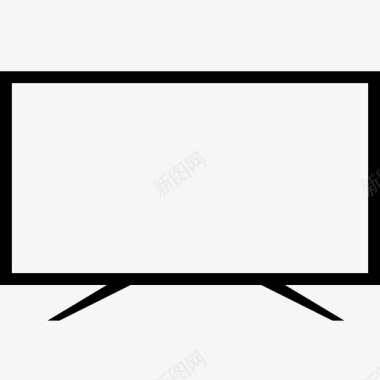 平板电视液晶现代图标图标