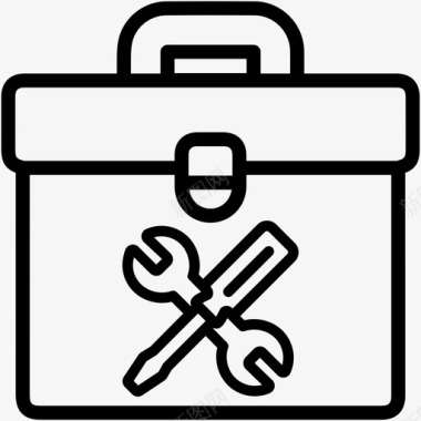 工具箱袋子容器图标图标