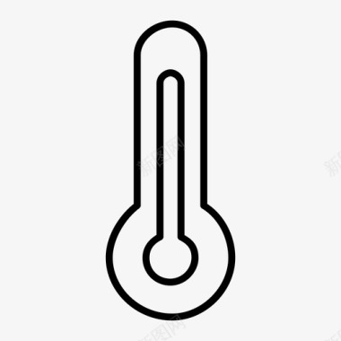 温度计物品材料图标图标