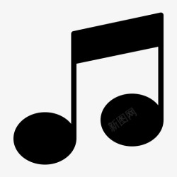 音乐乐器的颤音音符乐器音乐剧图标高清图片