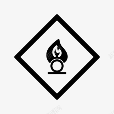 氧化剂标志交通图标图标