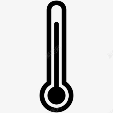 温度计冷热图标图标