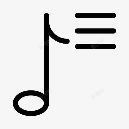 播放列表音乐界面元素ios优化图标svg_新图网 https://ixintu.com 播放列表 界面元素ios优化 音乐