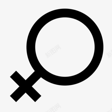 女性性别女孩图标图标