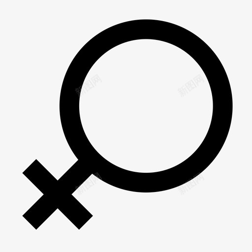 女性性别女孩图标svg_新图网 https://ixintu.com 女孩 女性 性 性别 物质偶像