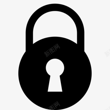 钥匙锁平合式钥匙锁平式安全图标图标